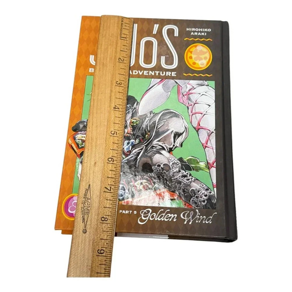 JoJos Bizarre Adventure Golden Wind Manga Book Lot 2 Vol 7 & 8 Deluxe Ed UK  HC - Picture 9 of 9